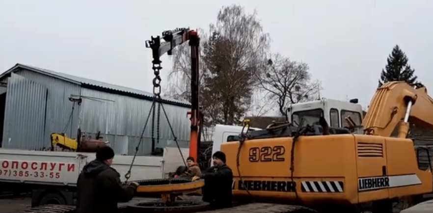 Гусеничный экскаватор Liebherr R980
